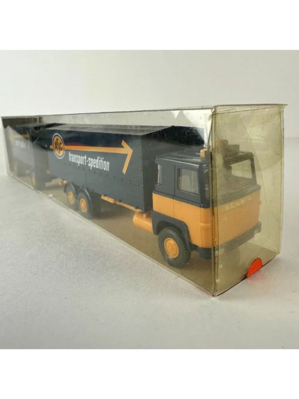 Wiking ASG Fernlastzug 2460 Scale Model Truck In Original Box